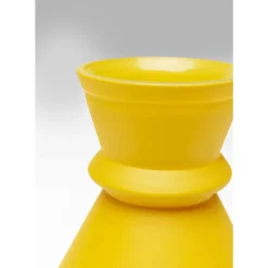 KARE Design Vasen-Vase Gina Gelb 25Cm