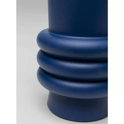 KARE Design Vasen-Vase Gina Trible Blau 17Cm