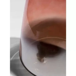 KARE Design Vasen-Vase Glow Rot 23Cm