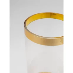 KARE Design Vasen-Vase Golden Flow 25Cm