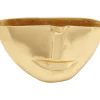 KARE Design Vasen-Vase Half Face Gold 38Cm