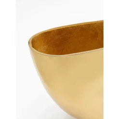 KARE Design Vasen-Vase Half Face Gold 38Cm