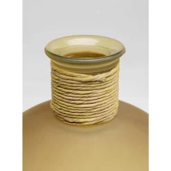 KARE Design Vasen-Vase Isola Belly Braun 44Cm