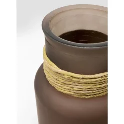 KARE Design Vasen-Vase Isola Slim Lila 28Cm