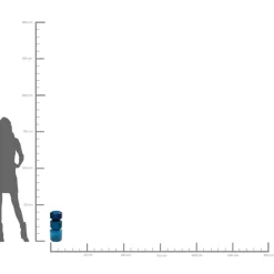 KARE Design Vasen-Vase Marvelous Duo Blau 42Cm