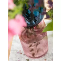 KARE Design Vasen-Vase Marvelous Duo Blau Lila 40Cm