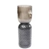 KARE Design Vasen-Vase Marvelous Duo Braun Grau 38Cm