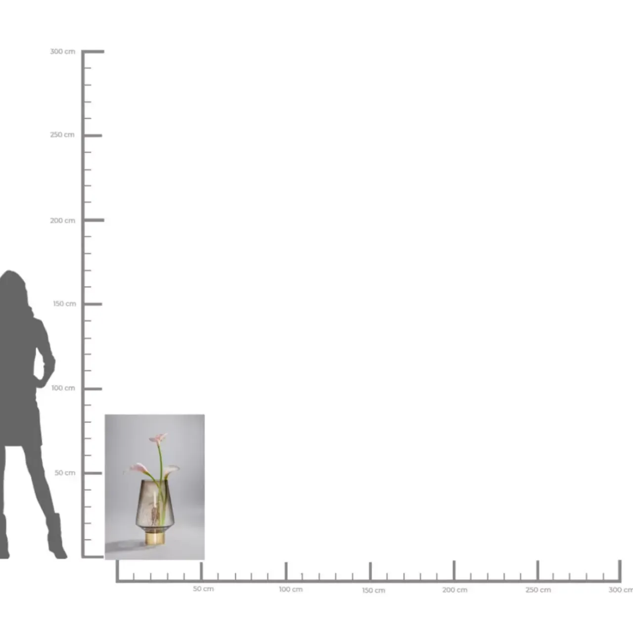 KARE Design Vasen-Vase Noble Braun 40Cm