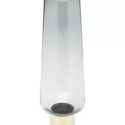 KARE Design Vasen-Vase Noble Ring Grau 40Cm