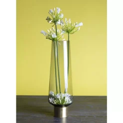 KARE Design Vasen-Vase Noble Ring Grau 40Cm