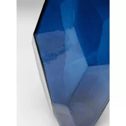 KARE Design Vasen-Vase Origami Blau 31Cm