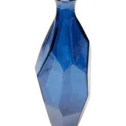 KARE Design Vasen-Vase Origami Blau 31Cm