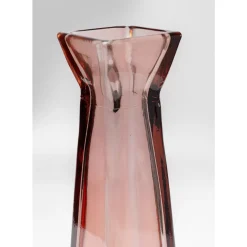 KARE Design Vasen-Vase Piramide Rosa 55Cm