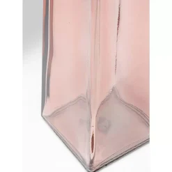 KARE Design Vasen-Vase Piramide Rosa 55Cm
