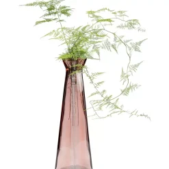 KARE Design Vasen-Vase Piramide Rosa 55Cm