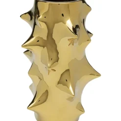 KARE Design Vasen-Vase Pointy Gold 25Cm