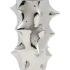 KARE Design Vasen-Vase Pointy Silber 30Cm