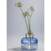 KARE Design Vasen-Vase Positano Belly Blau 21Cm