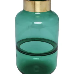 KARE Design Vasen-Vase Positano Belly Grun 28Cm