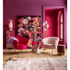 KARE Design Vasen-Vase Rose Multi Chrom Small