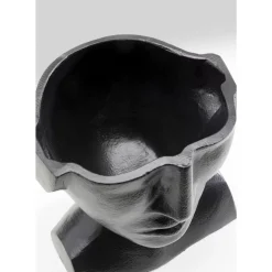 KARE Design Vasen-Vase Rostro Schwarz 17Cm