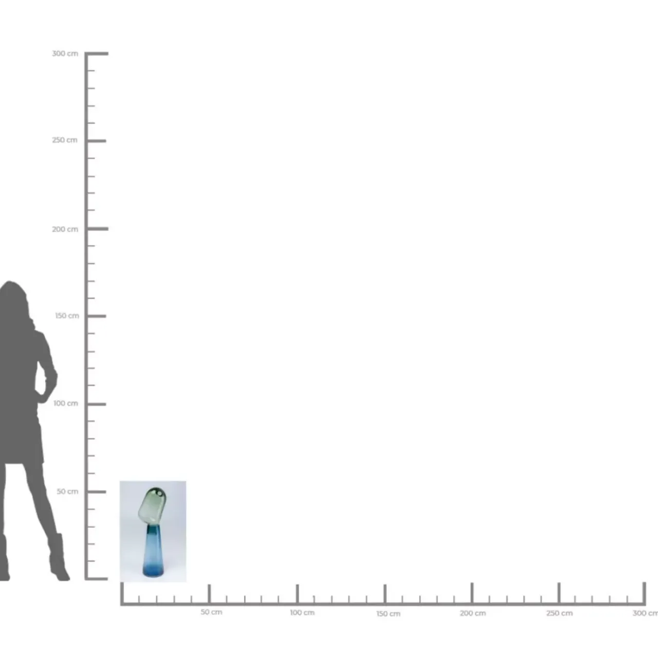 KARE Design Vasen-Vase Skittle 49Cm