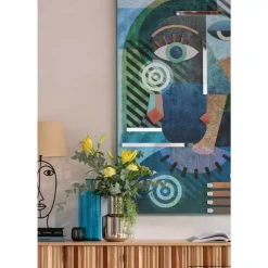 KARE Design Vasen-Vase Tutti Blau 40Cm