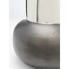KARE Design Vasen-Vase Vesuv Schwarz 42Cm