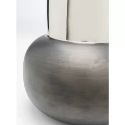 KARE Design Vasen-Vase Vesuv Schwarz 42Cm