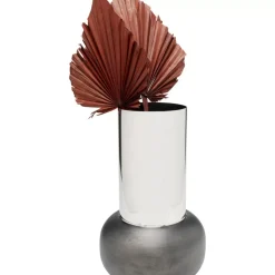 KARE Design Vasen-Vase Vesuv Schwarz 42Cm