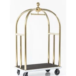 KARE Design Kleinmöbel & Sonstiges-Vip Gepackwagen Vegas Gold