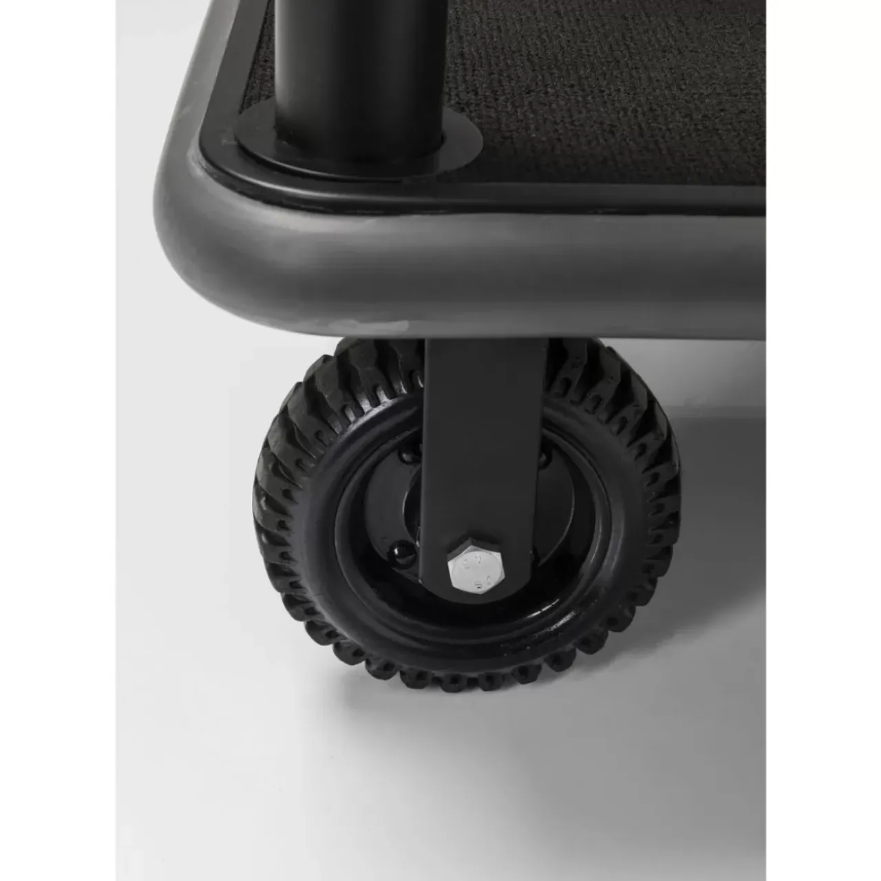 KARE Design Kleinmöbel & Sonstiges-Vip Gepackwagen Vegas Matt Schwarz