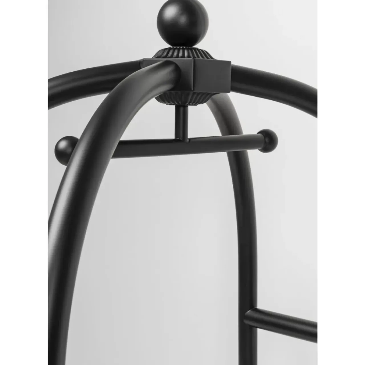 KARE Design Kleinmöbel & Sonstiges-Vip Gepackwagen Vegas Matt Schwarz