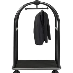 KARE Design Kleinmöbel & Sonstiges-Vip Gepackwagen Vegas Matt Schwarz