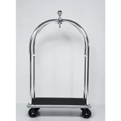 KARE Design Kleinmöbel & Sonstiges-Vip Gepackwagen Vegas Silver