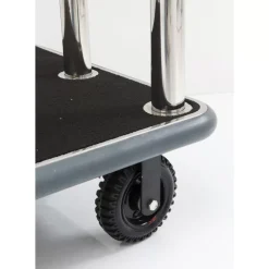 KARE Design Kleinmöbel & Sonstiges-Vip Gepackwagen Vegas Silver