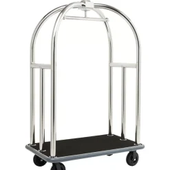 KARE Design Kleinmöbel & Sonstiges-Vip Gepackwagen Vegas Silver