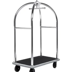 KARE Design Kleinmöbel & Sonstiges-Vip Gepackwagen Vegas Silver