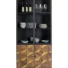 KARE Design Regale-Vitrine Illusion Gold 90X180Cm