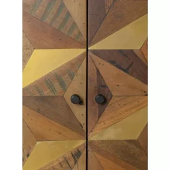 KARE Design Regale-Vitrine Illusion Gold 90X180Cm