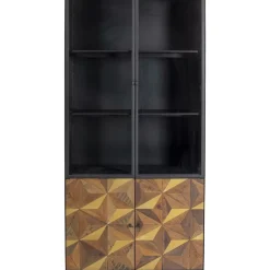 KARE Design Regale-Vitrine Illusion Gold 90X180Cm