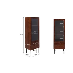 KARE Design Regale-Vitrine Ravello 170X55