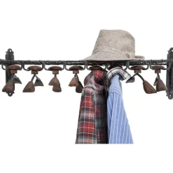 KARE Design Kleinmöbel & Sonstiges-Wandgarderobe Cosmopolitan (9-Tlg)