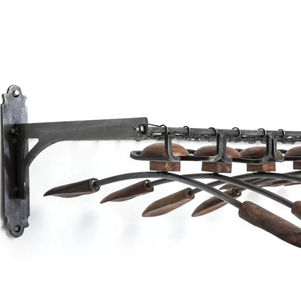 KARE Design Kleinmöbel & Sonstiges-Wandgarderobe Cosmopolitan (9-Tlg)