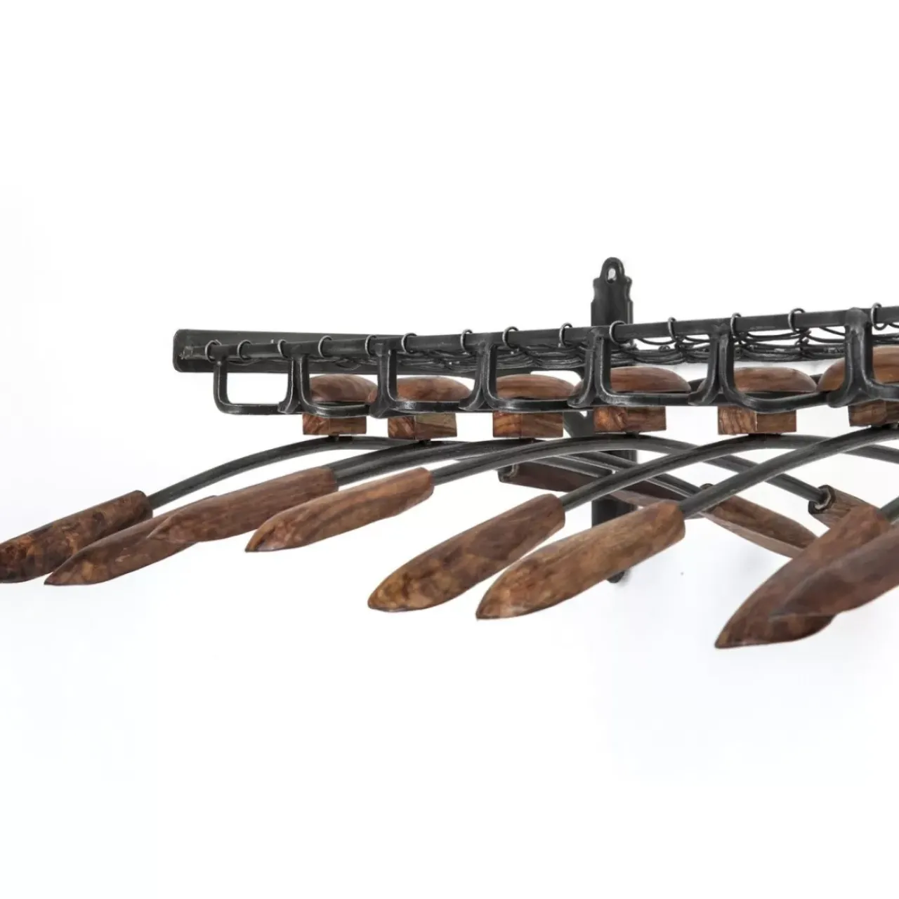 KARE Design Kleinmöbel & Sonstiges-Wandgarderobe Cosmopolitan (9-Tlg)