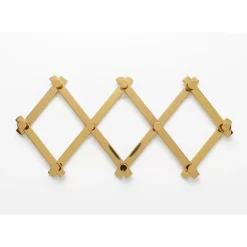 KARE Design Kleinmöbel & Sonstiges-Wandgarderobe Crossing Gold 9(+71)Cm