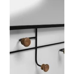 KARE Design Kleinmöbel & Sonstiges-Wandgarderobe Gina Mirror 54X100Cm