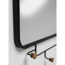 KARE Design Kleinmöbel & Sonstiges-Wandgarderobe Gina Mirror 54X100Cm