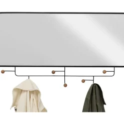 KARE Design Kleinmöbel & Sonstiges-Wandgarderobe Gina Mirror 54X100Cm