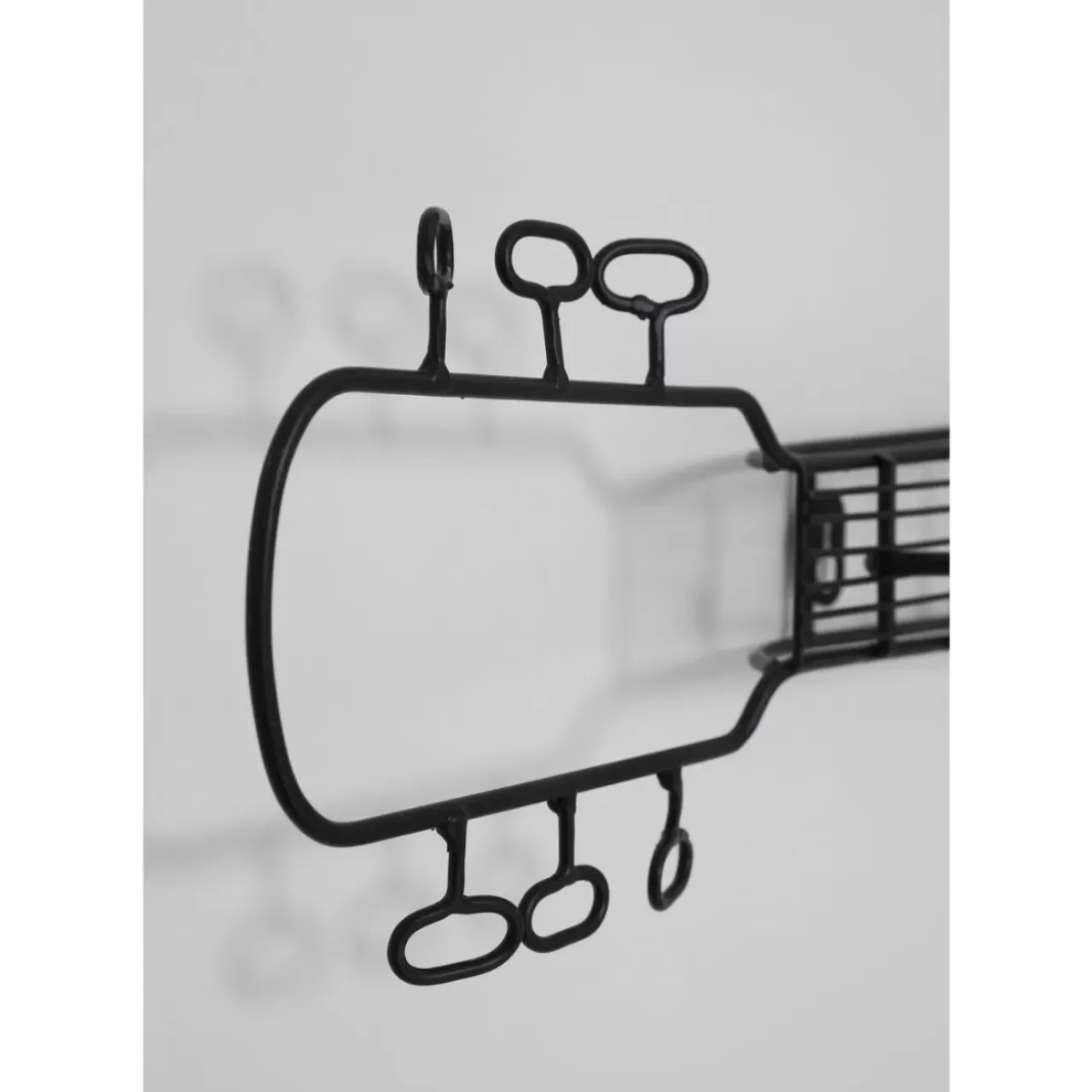 KARE Design Kleinmöbel & Sonstiges-Wandgarderobe Guitar 81Cm